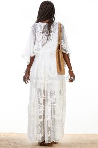 vestido túnica bordados