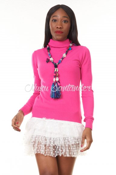 jersey basico de cuello alto