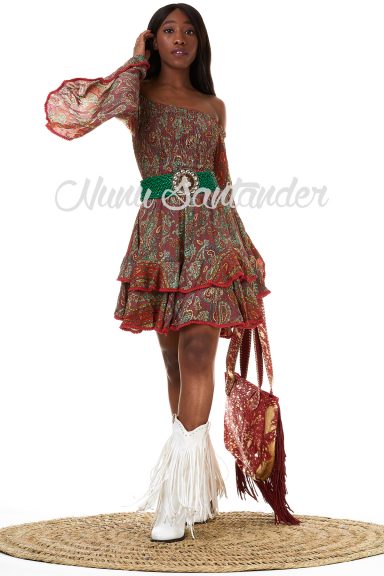 Vestidos cortos boho chic e ibicencos en Nunu Santander