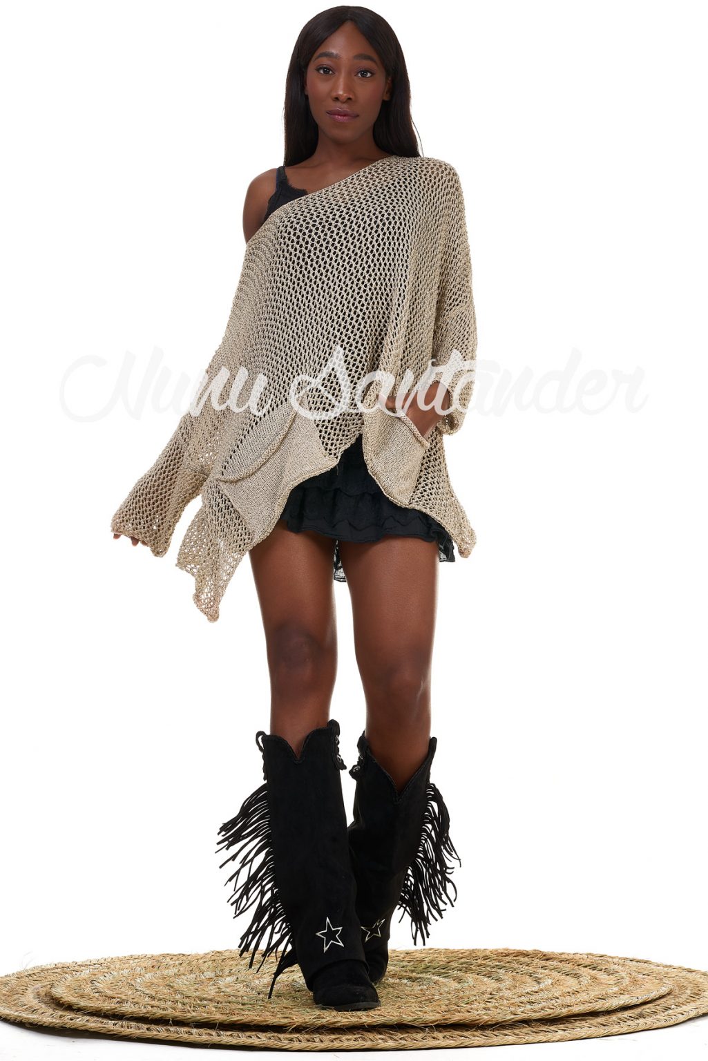 Jersey Pebbles Nude - Nunu Santander