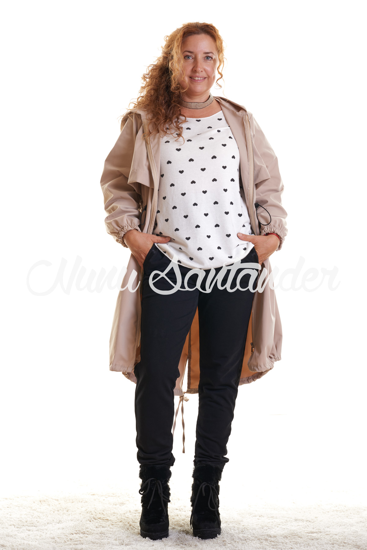 Chaqueta Gabar Beige - Nunu Santander