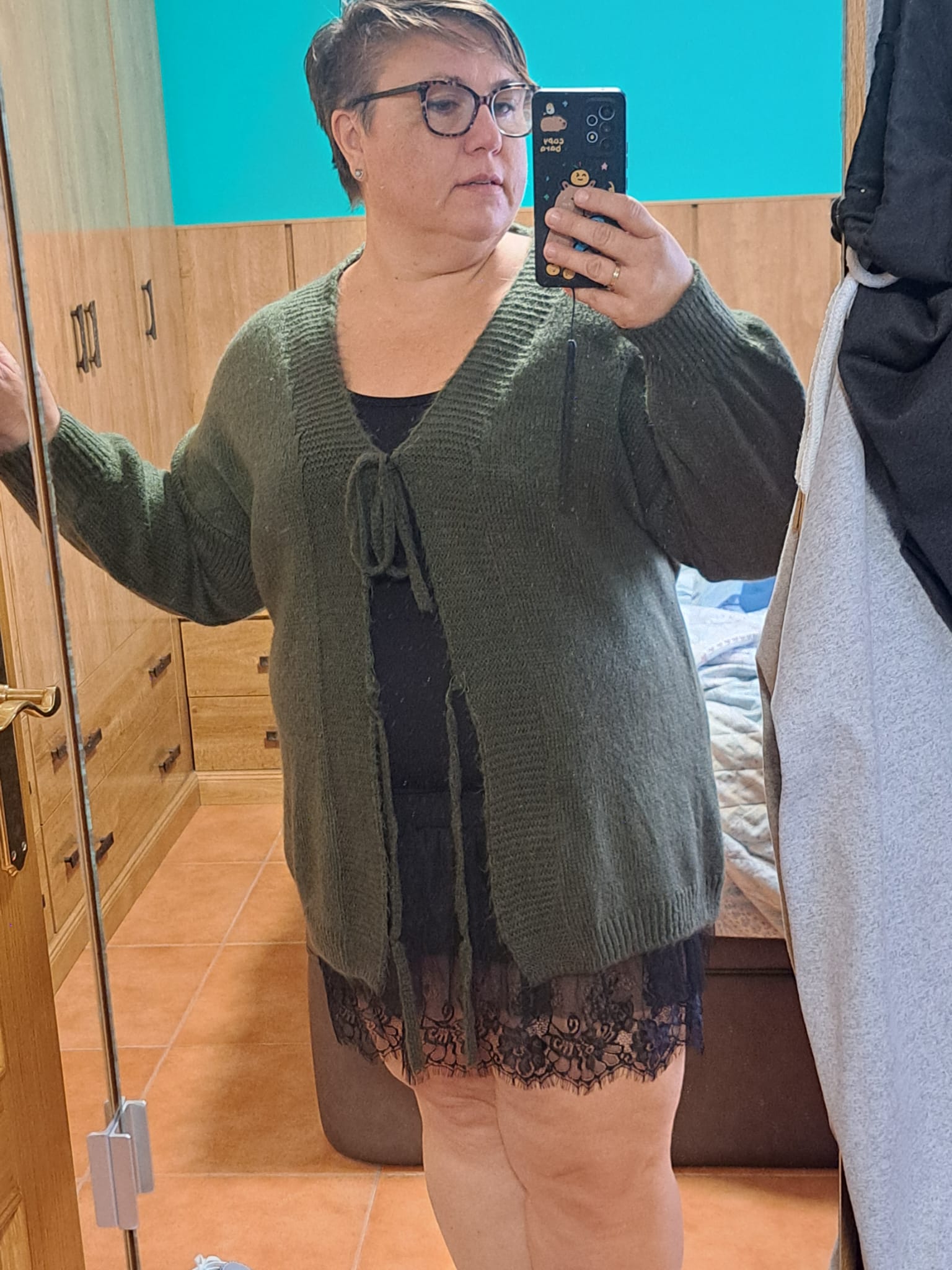 Click to view full screen Chaqueta Larga Pachuca photo review