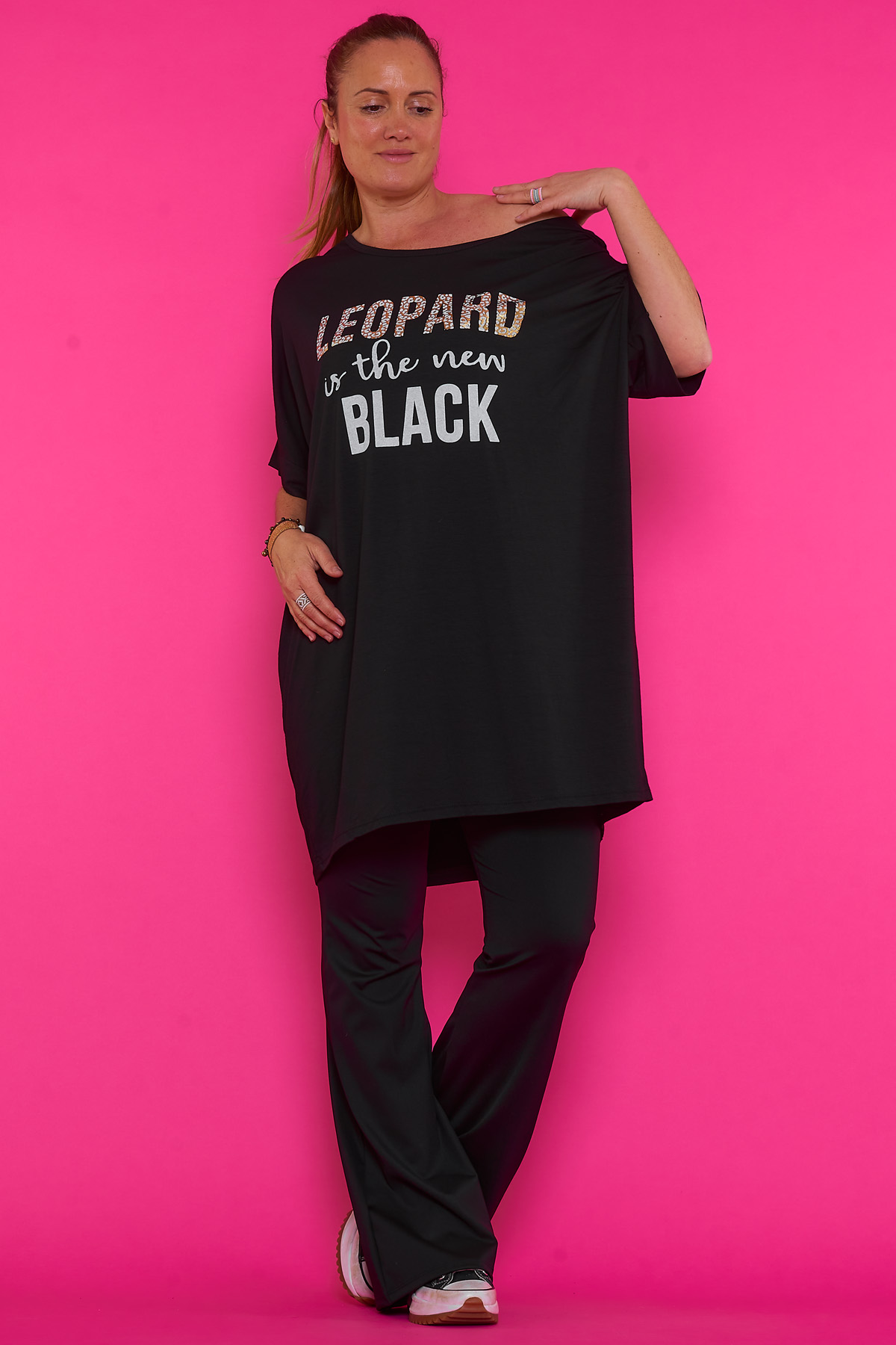 Blusa Estampada Leopar