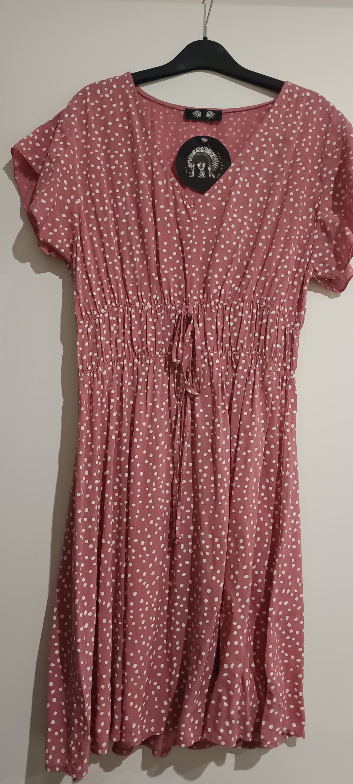 Vestido lunares corto Dalai photo review