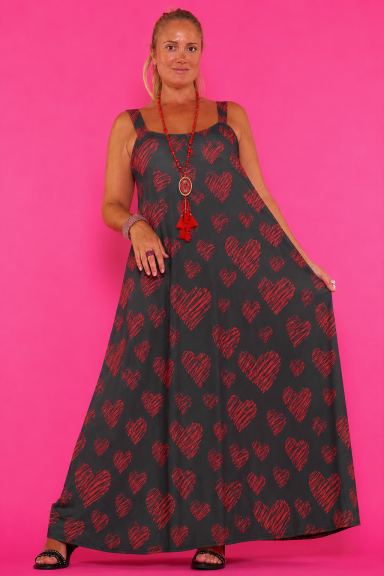 Vístete con estilo y comodidad con el Vestido Lorena 62. Su corte maxi y estampado vibrante te hará brillar. Ideal para un look boho-chic sin esfuerzo.